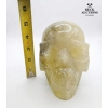 Image 2 :  Hand-Carved Natural Citrine Crystal Skull 5 IN T