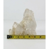 Image 9 : Three Natural Mineral Crystal Specimens - Citrine, Quartz, Red Quartz