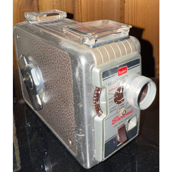 Vintage Kodak Brownie 8mm Movie Camera 