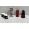 Image 1 : Avon Train Car, Lantern, Thermos, Barber Pole Shaped Bottles