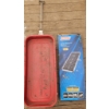 Image 1 : Red Metal Wagon with Coleman 40-Watt Crystalline Solar Panel Kit