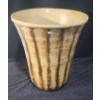 Image 1 : Tall Planter w/ Striped Design 18.5" Diameter Top, 20.5 T 