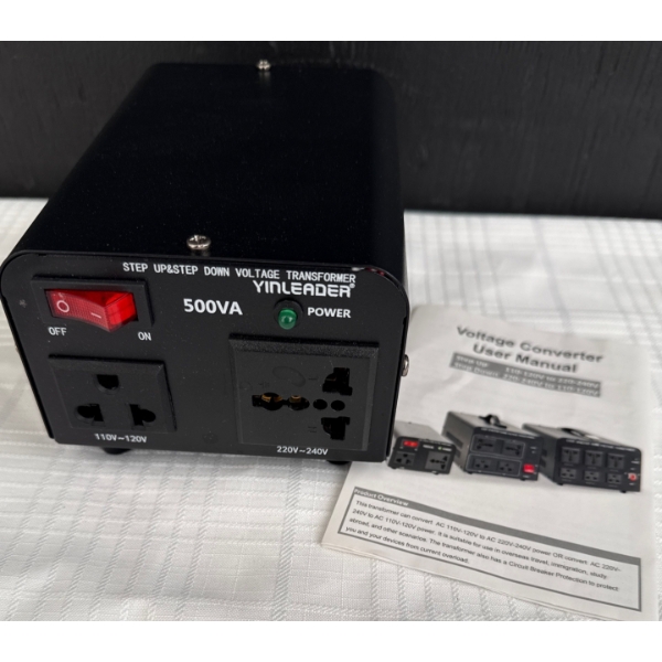 Yinleader 500VA Step Up & Step Down Voltage Converter 