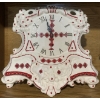 Image 1 : Ukraine Inspired Mantel Clock 10x11