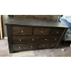 Image 1 : Wooden Dresser with 7 Drawers 64Wx20Dx34.5H