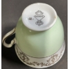 Image 11 : Diamond China England Green and Gold Tea Set, 21 Pieces