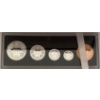 Image 2 : 1998 90th Anniversary Proof Coin Set 0.793 Troy Ounces 92.5% Silver