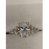 Image 8 : Engagement Ring Yellow Gold , 3.38G 1*203 CARAT CENTER DIAMOND , 6*0.42 CARAT DIAMONDS .