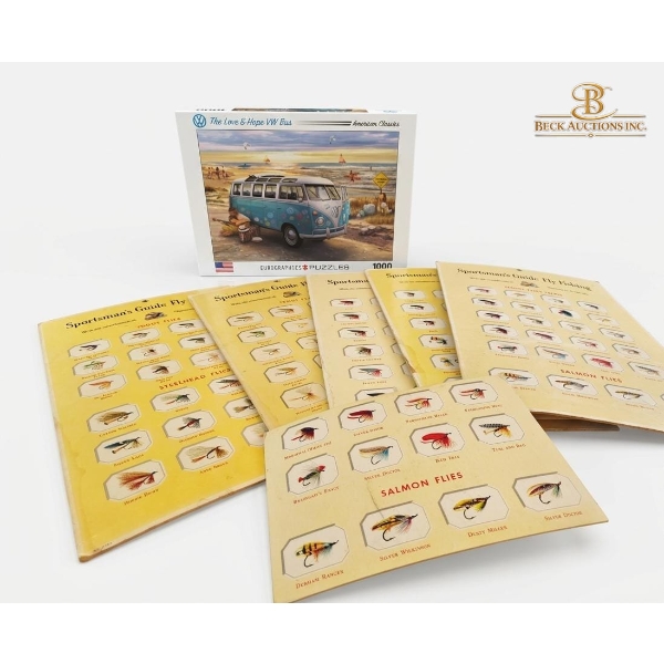 Eurographics "The Love & Hope VW Bus" 1000 Piece Puzzle, Sportsman's Guide to Fly Fishing