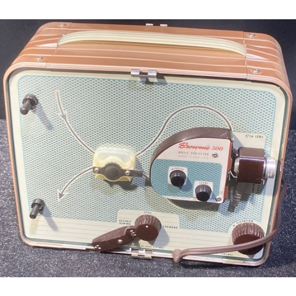 Vintage Kodak Brownie 300 8mm Movie Projector