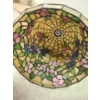 Image 2 : Tiffany style rose design lampshade - 14W, 17T, 12D 