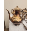 Image 5 : Silver Plated Tea and Tableware Set with Etched Markings, Various Pieces