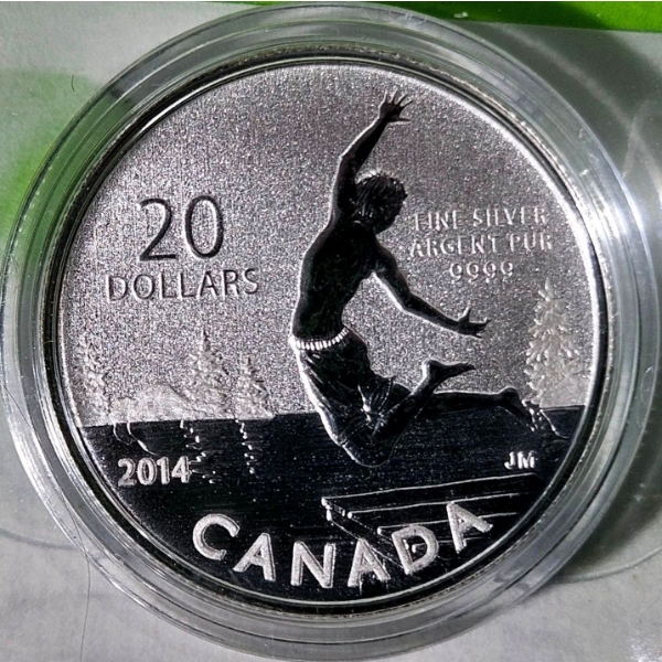 2014 $20 for $20 'Summertime' - 99.9% Fine Silver Coin - #3