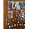 Image 3 : Collector's Spoon Collection Including Many Sterling Stamped Pieces 