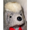 Image 3 : Vintage Cute Poodle Walking Animal Dog  Battery Operated
