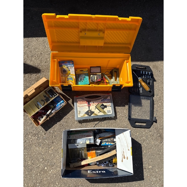  Assorted tools, driver set and more