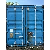 Image 2 : 40Ft Blue Sea Can Side Entry Door - Contents Not Included 