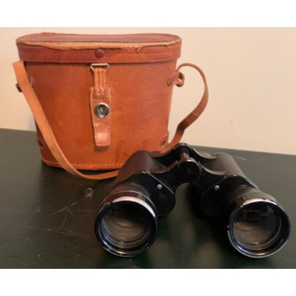 Vintage Kurtwheeler Binoculars 8x40 Mo.39154 w/ Leather Case