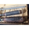 Image 3 : Horn Handled Carving Sets w/ Storage Boxes, Collector Spoons, Assorted Cutlery: 1847 Rogers Bros. 