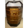 Image 2 : Gorgeous Antique Chinese Wedding Basket 25"Tall