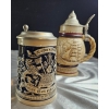 Image 2 : 1977 Larger Sailing Ships Stein 9''INCHES IN H & Small Blue Stein 6.5''INCHES IN H.