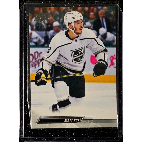 Matt Roy - 2022-23 Upper Deck "Series 2" #334 *TRIPLE ERROR CARD* 