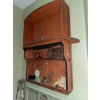 Image 3 : Wall-Mounted Wooden Display Shelf With Assorted Small Collectibles