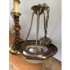 Image 3 : Set of 2 Vintage Damage, Extra Shade (One Has Slight Damage), Plus Ceiling Light 