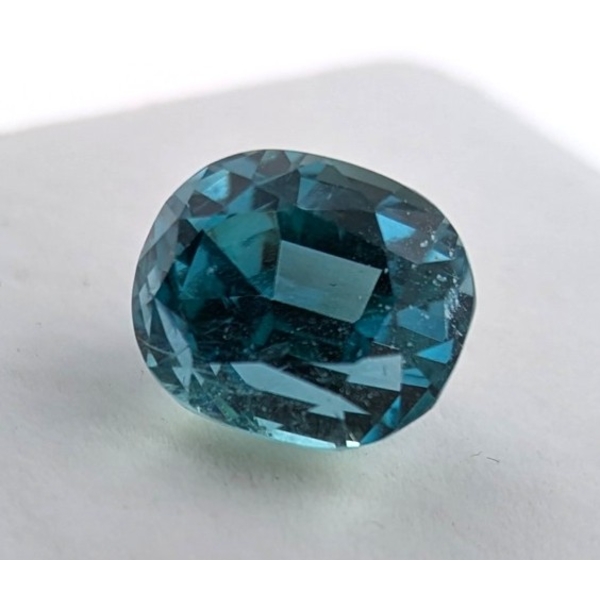  Rare Blue Hiddenite gemstone 13.81 ct Certified ($8,286 Appraisal)