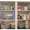 Image 1 : Contents of Cupboard: Dinnerware, Mugs, Cups