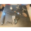 Image 1 : Magnifying Lamp with Stand (Missing Table Clamp), Precision Clamps and Magnifying Glass, Weight, Han