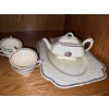 Image 2 : Crown Ducal Gainsborough Bone China Set w/ Sugar Bowl & Creamer By Copeland Spode 'Buttercup' 