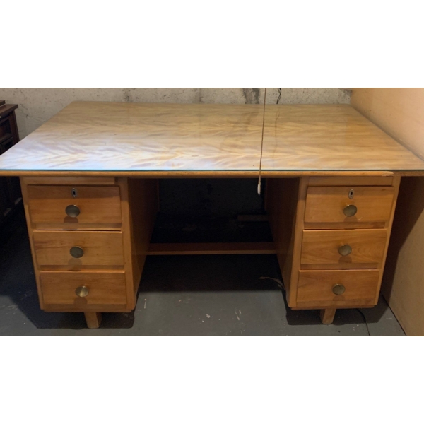 Vintage Beautiful Solid Wood Desk -  60W, 36D, 30T 