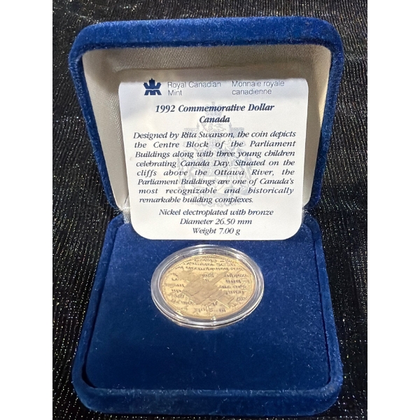 1992 Commemorative Dollar Canada