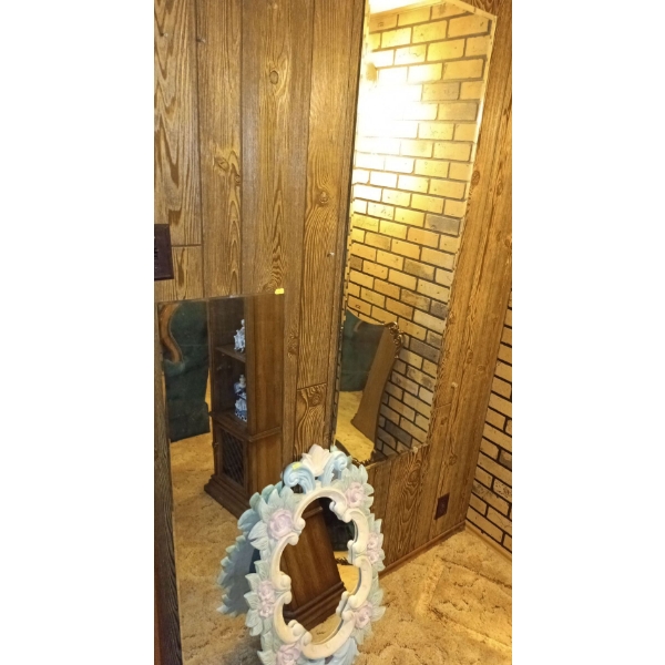 Set of 3 Hangable Mirrors; Largest is 54T