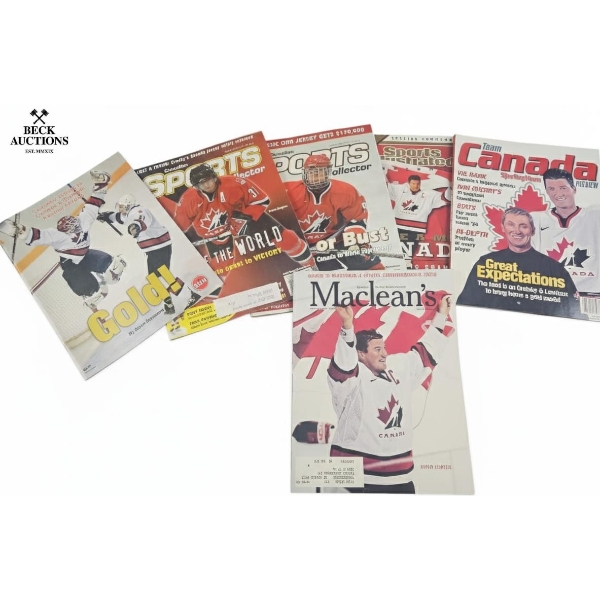 Collection Of Vintage Canadian Hockey-Themed Books And Magazines.   Hockey Card Master