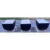 Image 2 : 3 XL Ceramic Garden Planters ( Soil Inside Included)