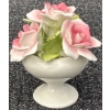 Image 8 : English Bone China Ceramic Flower Arrangement Figurines, Set of 5