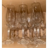 Image 2 : Collection Of Vintage Crystal Stemware - Champagne Flutes & Goblets