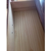 Image 5 : 7-Drawer Wood Dresser with Pivoting Triple Panel Mirror and Brass Hardware