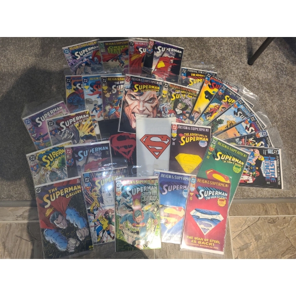 Reign of the Supermen, Death of Superman/ Return of Superman, Funeral For a Friend Series and More!