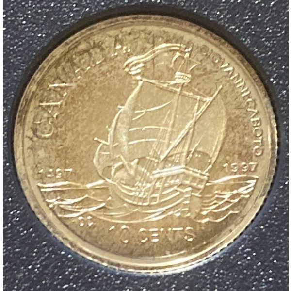 1997 Canadian 10-cent Coin