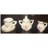 Image 2 : Miniature Japanese Tea Set w/ Floral Design 2'Tall
