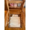 Image 4 : Solid Wood Accent Chair W/Cushion  32"x 29" x35"tall