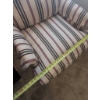 Image 7 : Clayton Marcus Upholstered Armchair With Striped Fabric