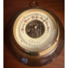 Image 5 : Antique Barometer w/ Candle Lanterns 10"Tall 