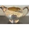 Image 11 : BIRKS Sterling 3 Piece Tea Set 1225g w/ Sheffeild Reproduction EP Tray 14"Long