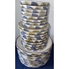 Image 4 : Vintage Earthenware Dinner Service Niderviller France In The Prunes Pattern