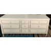 Image 1 : White Wooden Dresser - 68W, 19D, 32T