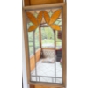 Lovely Stained Glass Mirror - 18.5x36.5